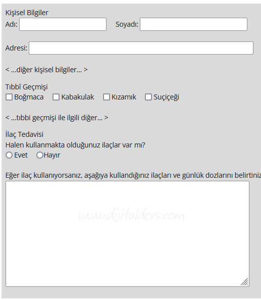HTML5 Form Yapısı ve Form Elemanları